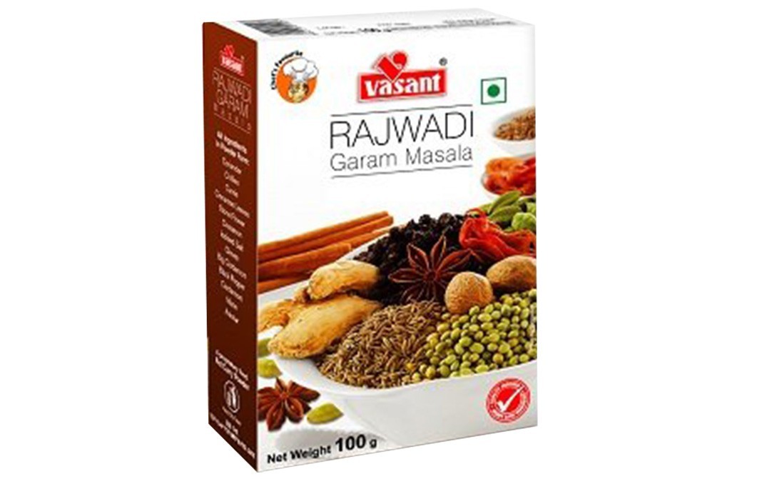 Vasant Rajwadi Garam Masala    Box  100 grams